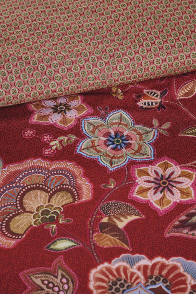 Pip Studio Matata Bettwäsche rot 135x200cm (1 Stück)