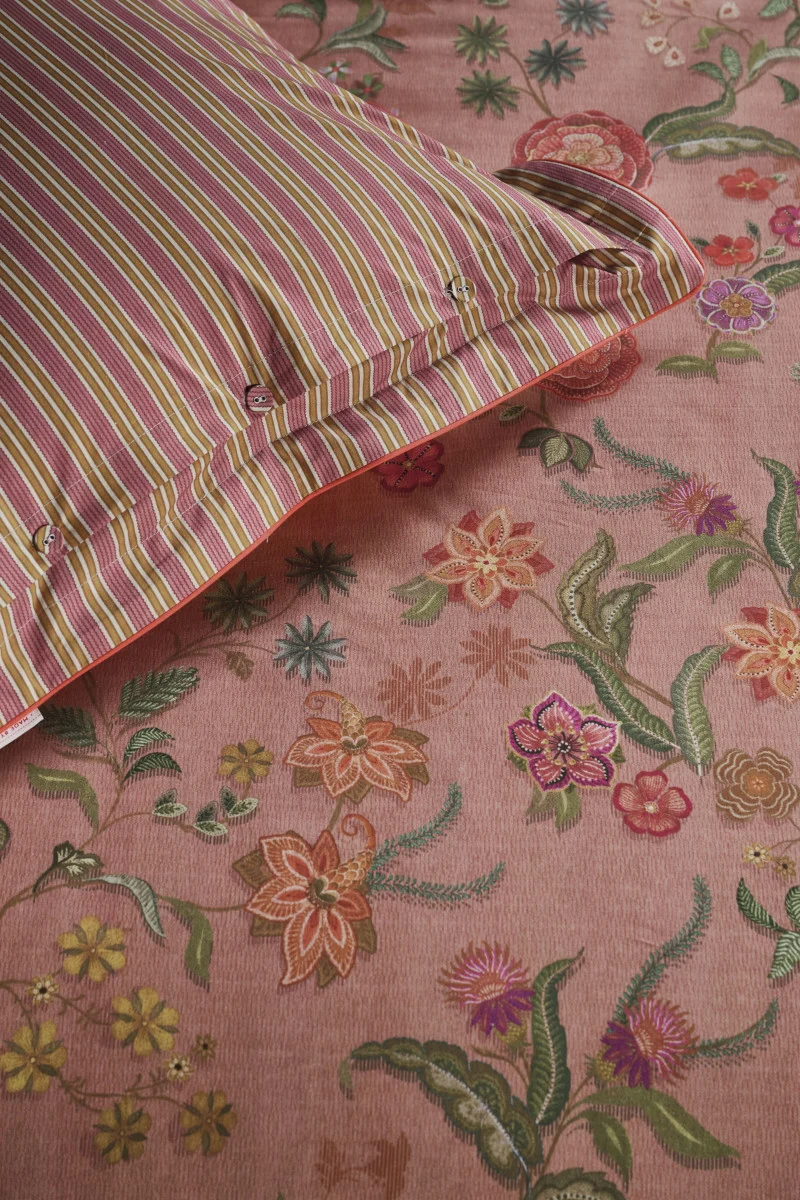 Pip Studio Coco Flower Bettwäsche koralle 135x200cm (1 Stück)