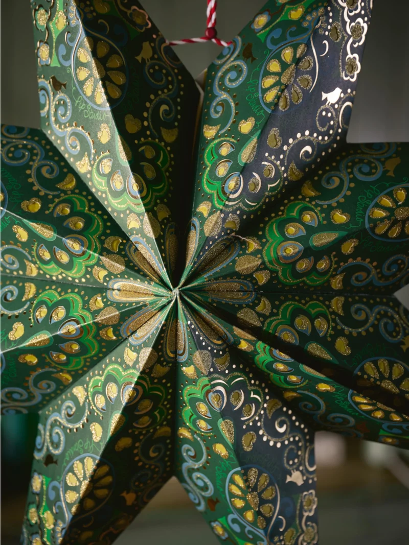PIP STUDIO Christmas Weihnachtsstern dunkelgrün 110cm