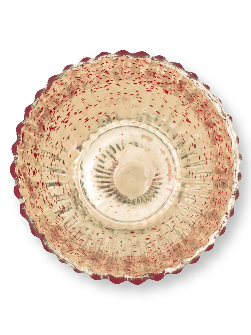 PIP STUDIO Love Birds Teelichthalter Glas rot 3er Set