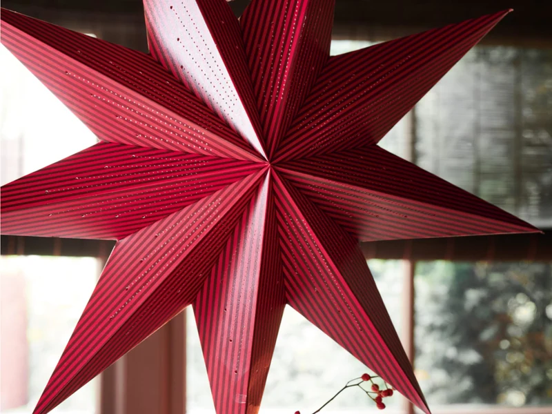 PIP STUDIO Christmas Weihnachtsstern dunkelrot 60cm