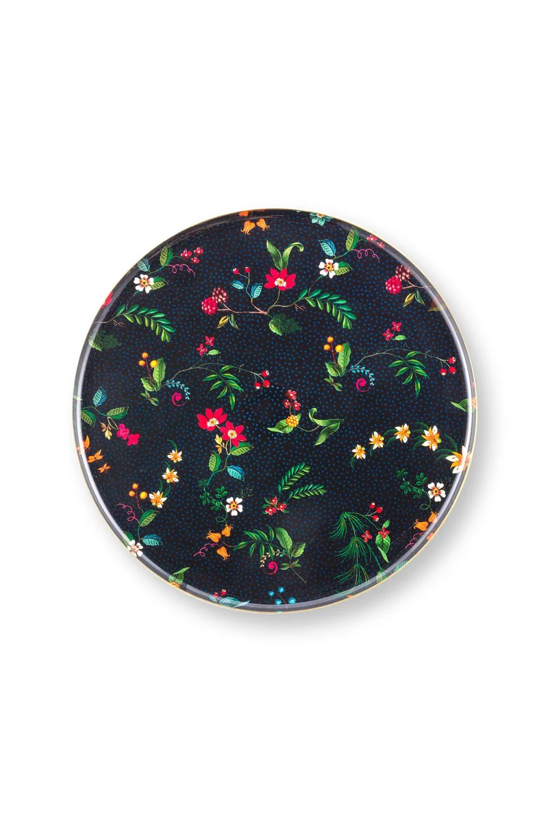 PIP STUDIO Berry Blues Tablett blau 32x12,5cm