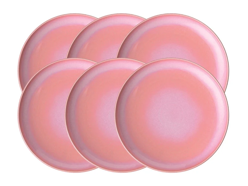 like. by Villeroy & Boch Perlemor Coral Frühstücksteller 24 cm Set6