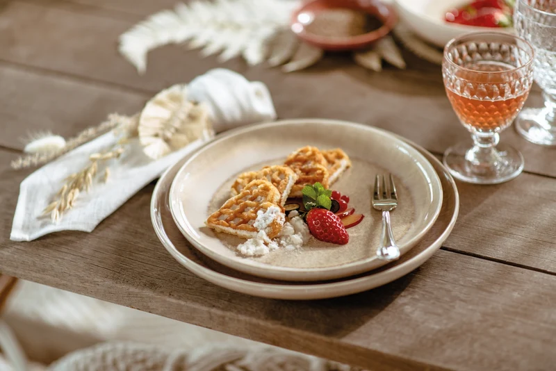 like. by Villeroy & Boch Perlemor Sand Frühstücksteller 24 cm Set6
