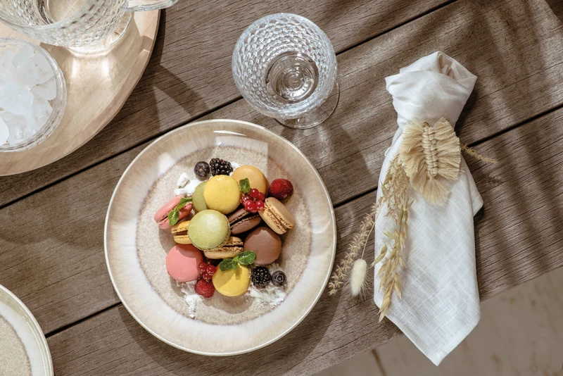 like. by Villeroy & Boch Perlemor Sand Frühstücksteller 24 cm Set6