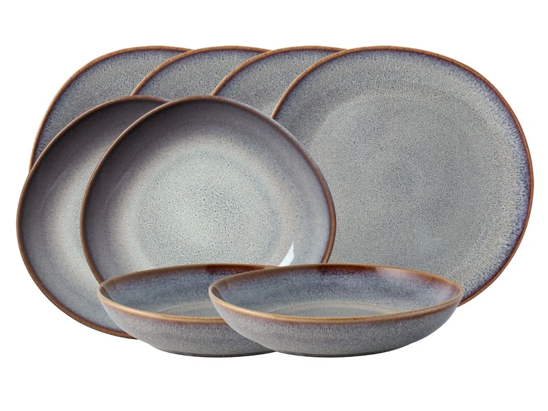 like. by Villeroy & Boch Lave beige Tafelset 8tlg