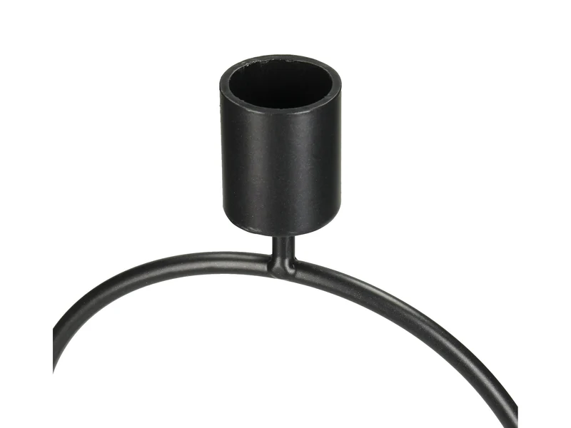 Tisch ''Webbing'' XL rund D41,5 H41,5cm natur/schwarz