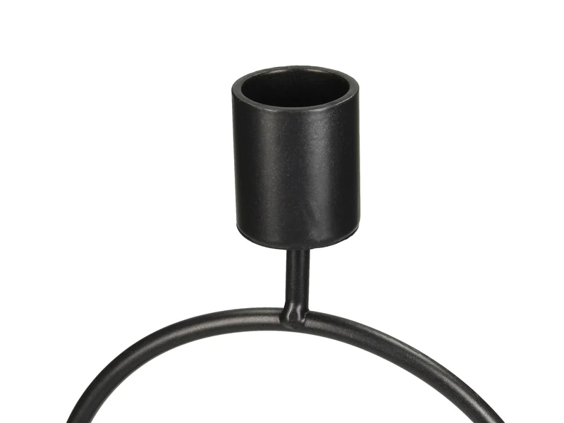 Tisch ''Webbing'' XXL rund D51,5 H50,5cm natur/schwarz