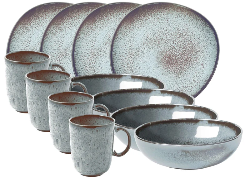 like. by Villeroy & Boch Lave glace Frühstücksset 12tlg
