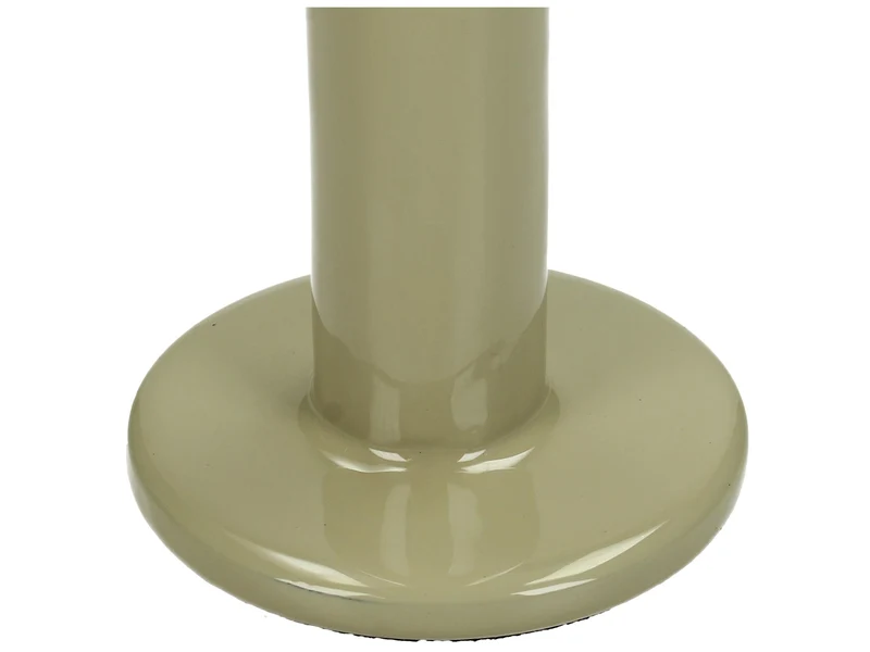 Kerzenhalter Perlen Polyresin Beige 10.8x10.8x19.3cm