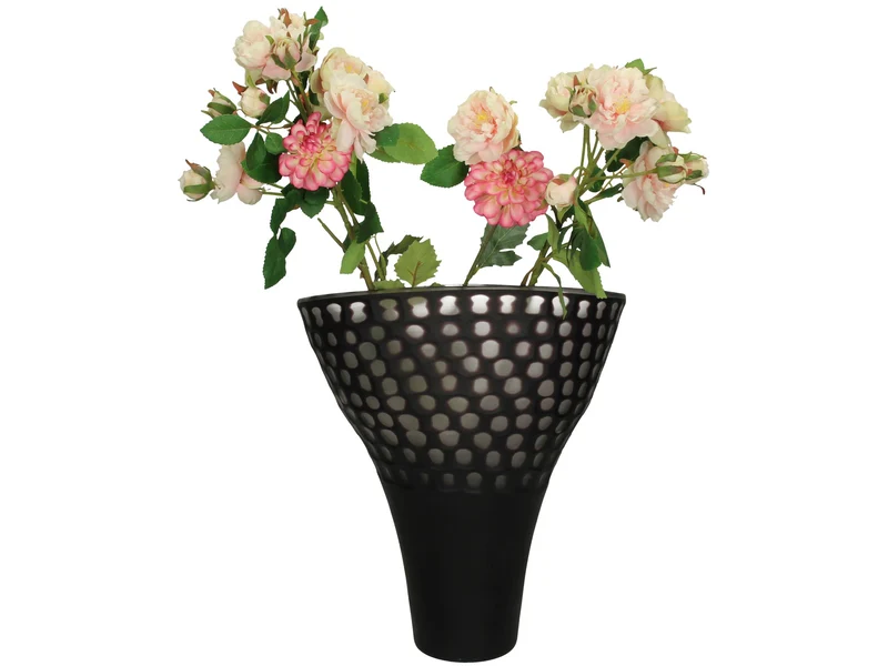 Spray Blumen Feder Blau 75cm