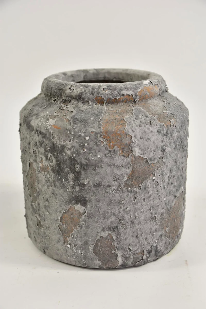 Krug ''Raw'' mit 2 Ohren 21x21x26cm Grau