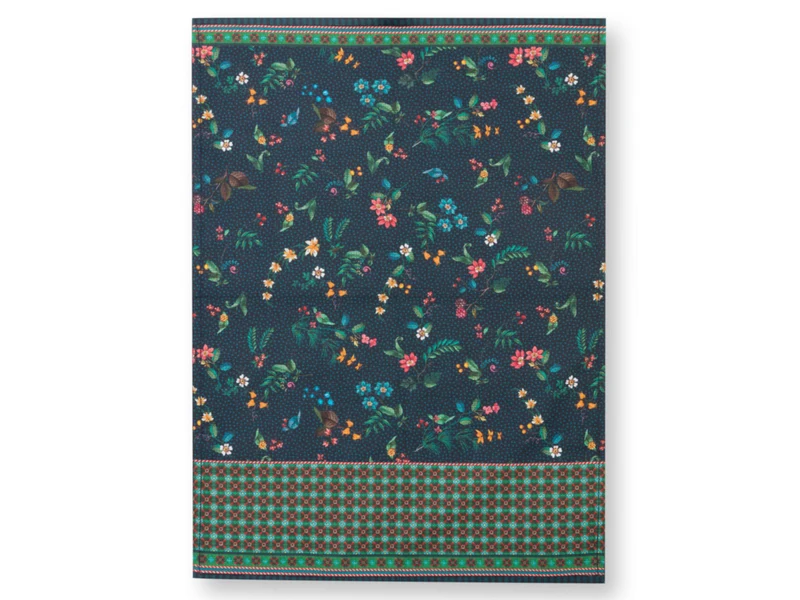 PIP STUDIO Berry Blues Geschirrtuch blau 50x70cm 2er Set
