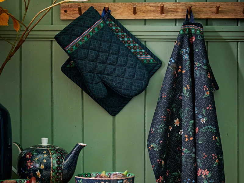 PIP STUDIO Berry Blues Schürze blau 85x88cm