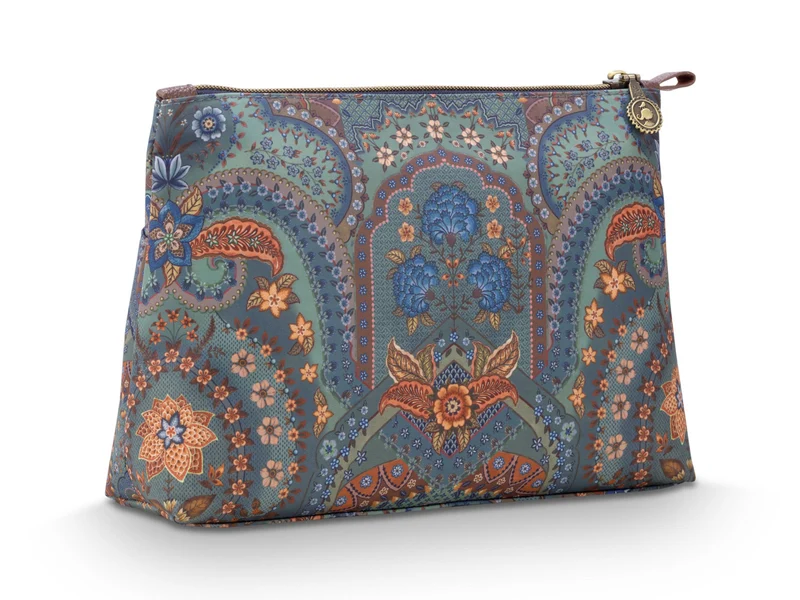 PIP STUDIO Caryn Kosmetiktasche Combi Jabali blau 26cm