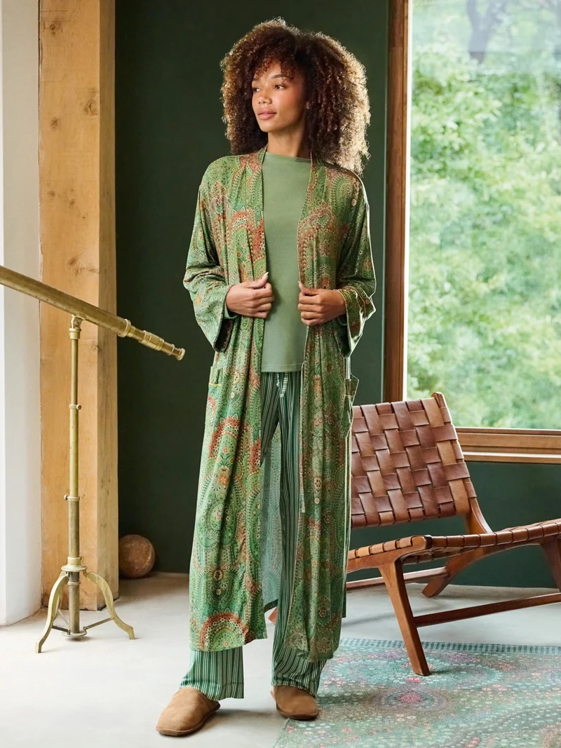 PIP STUDIO Noa Kimono Jabali Green XS