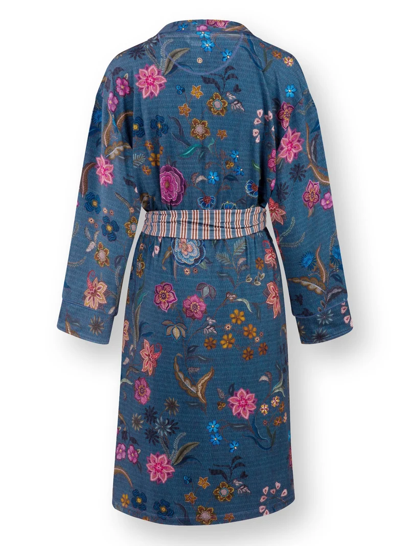 PIP STUDIO Nisha Kimono Flower Blue L