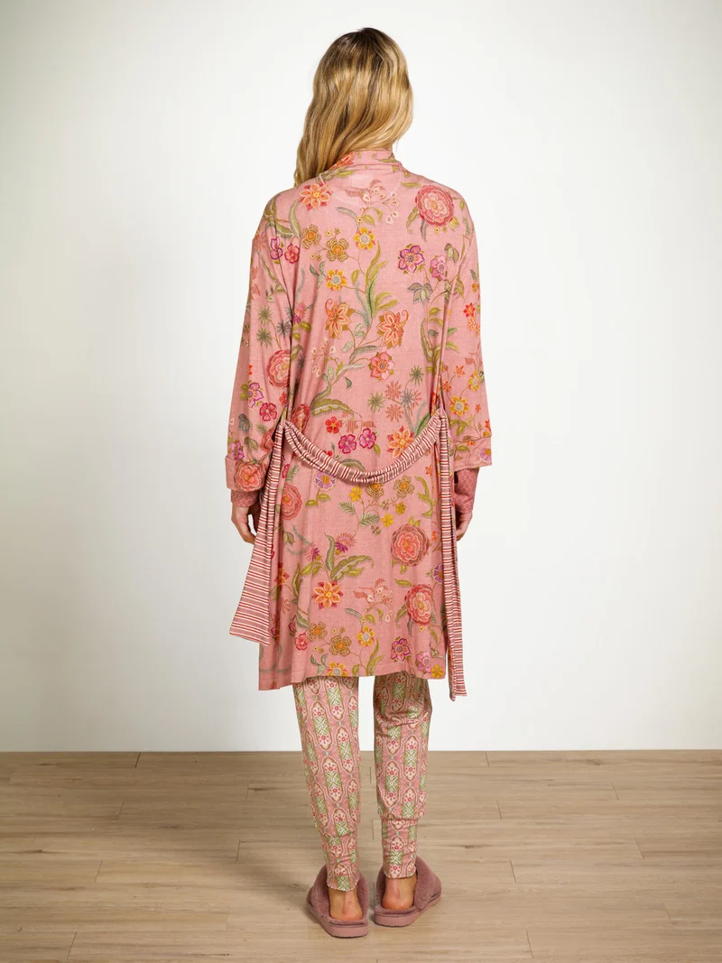 PIP STUDIO Nisha Kimono Flower Coral XL