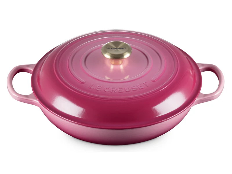 Le Creuset Gourmet-Profitopf Signature rund berry 30cm