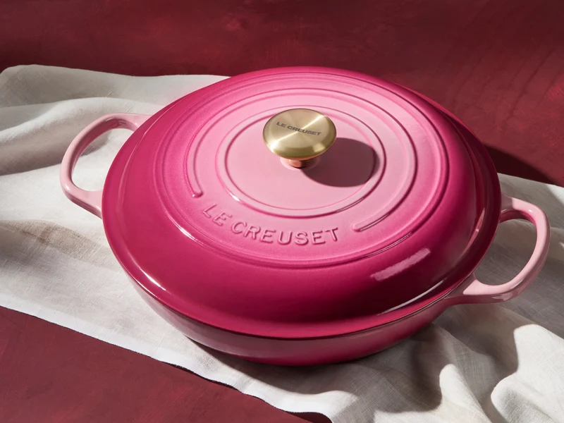 Le Creuset Gourmet-Profitopf Signature rund berry 30cm
