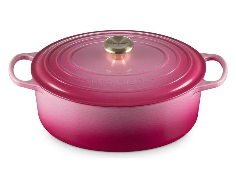 Le Creuset Bräter Signature rund berry 31cm