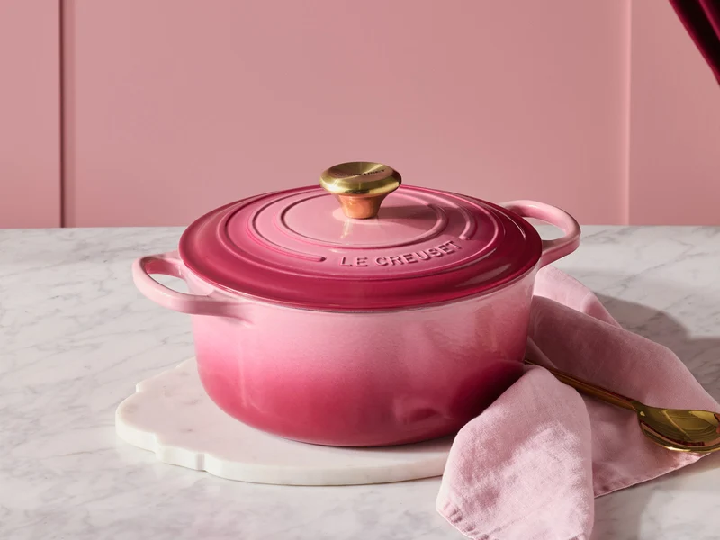 Le Creuset Bräter Signature rund berry 31cm