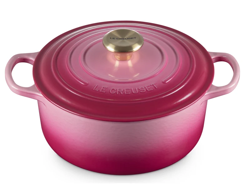 Le Creuset Bräter Signature rund berry 24cm