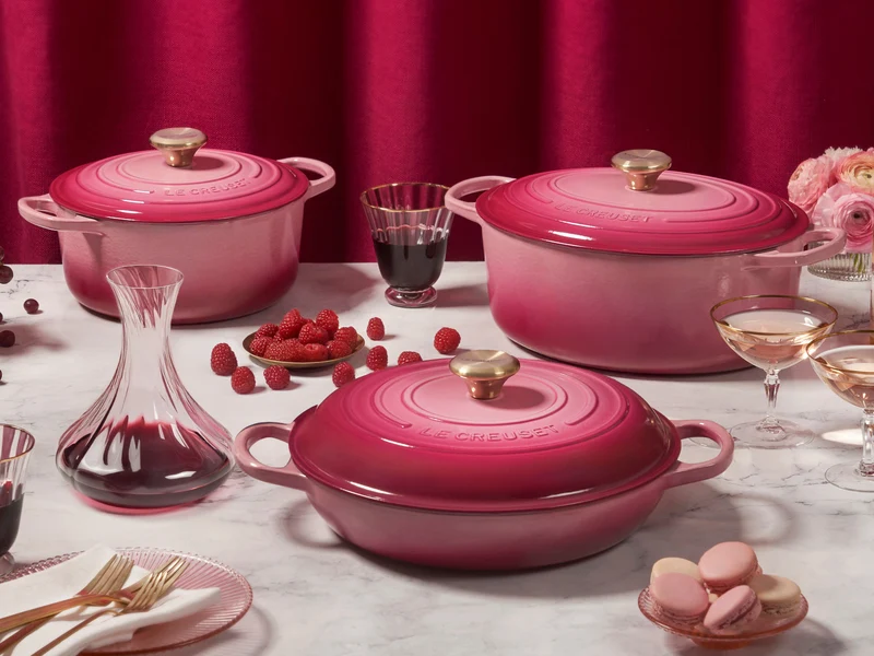 Le Creuset Bräter Signature rund berry 24cm