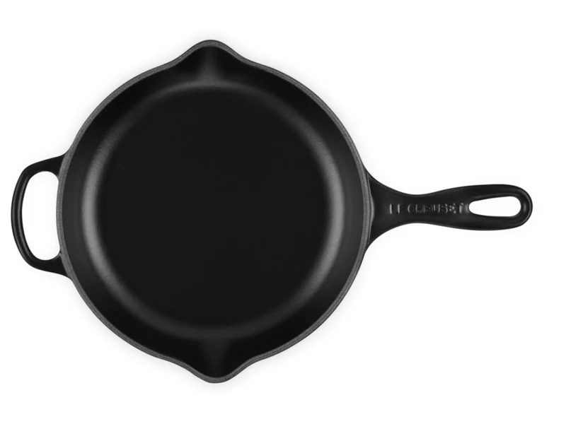 Le Creuset Brat- und Servierpfanne Signature rund schwarz matt 23cm