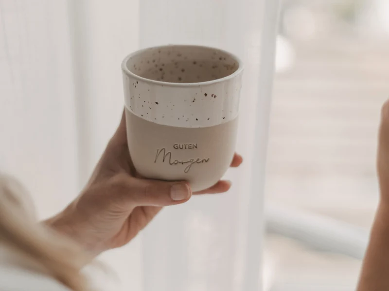 Eulenschnitt Becher Guten Morgen 320ml