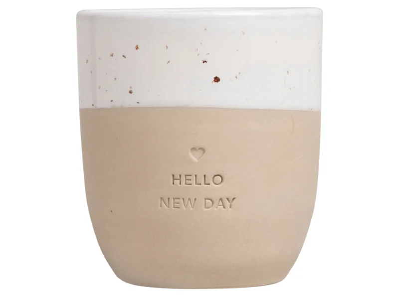 Eulenschnitt Becher Hello New Day 320ml