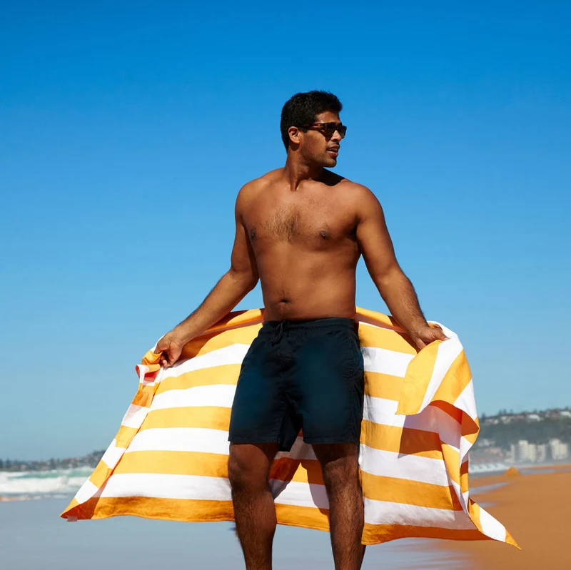 Dock & Bay Beach Towel L Ipanema Orange 160x90cm