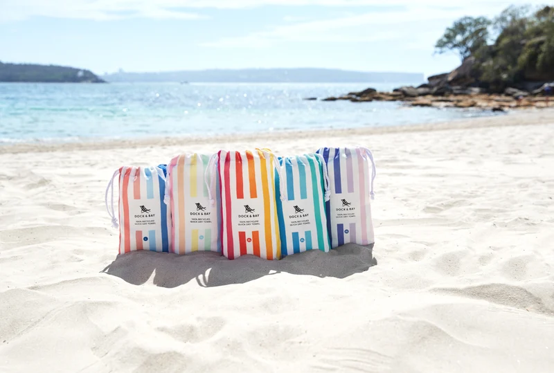 Dock & Bay Beach Towel L Sand to Sea 160x90cm