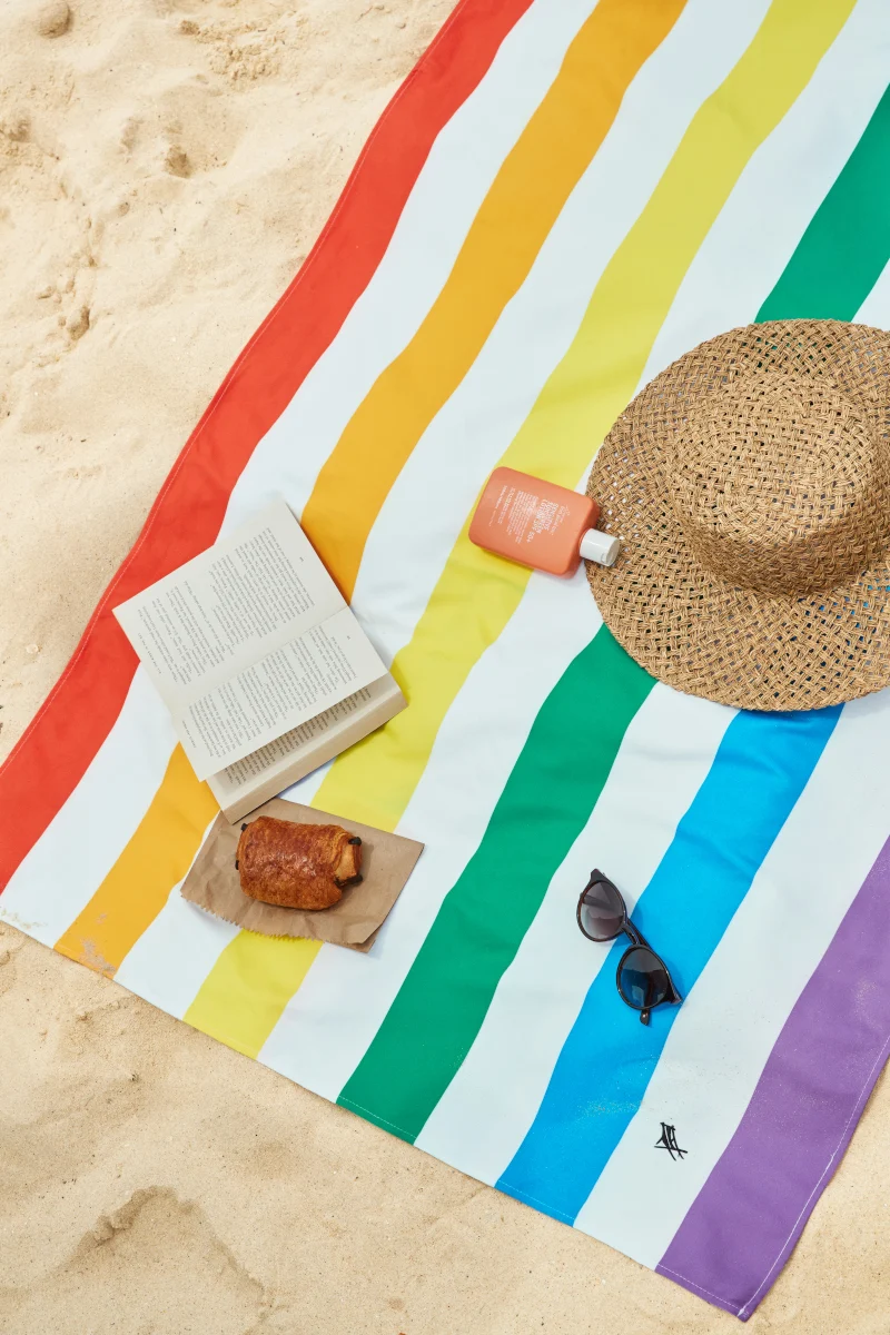 Dock & Bay Beach Towel L Rainbow Skies 160x90cm