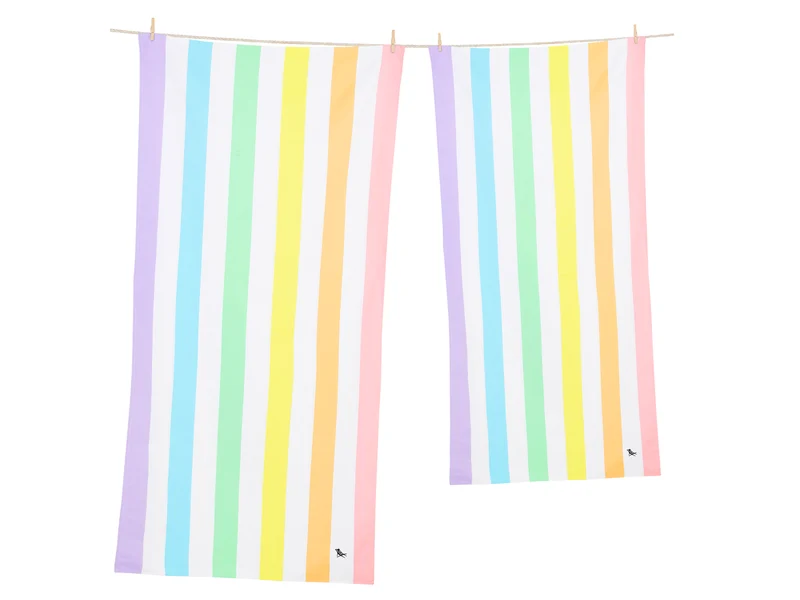 Dock & Bay Beach Towel L Unicorn Waves 160x90cm
