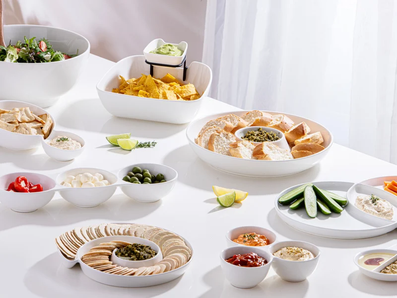 ladelle Alto Serve & Share Schale weiß 2tlg
