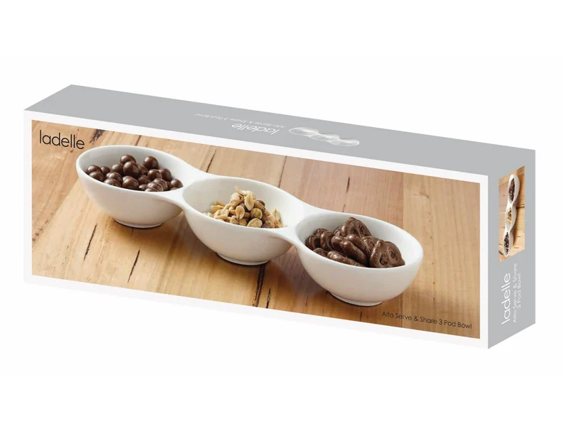 ladelle Alto Serve & Share Schale weiß 3tlg