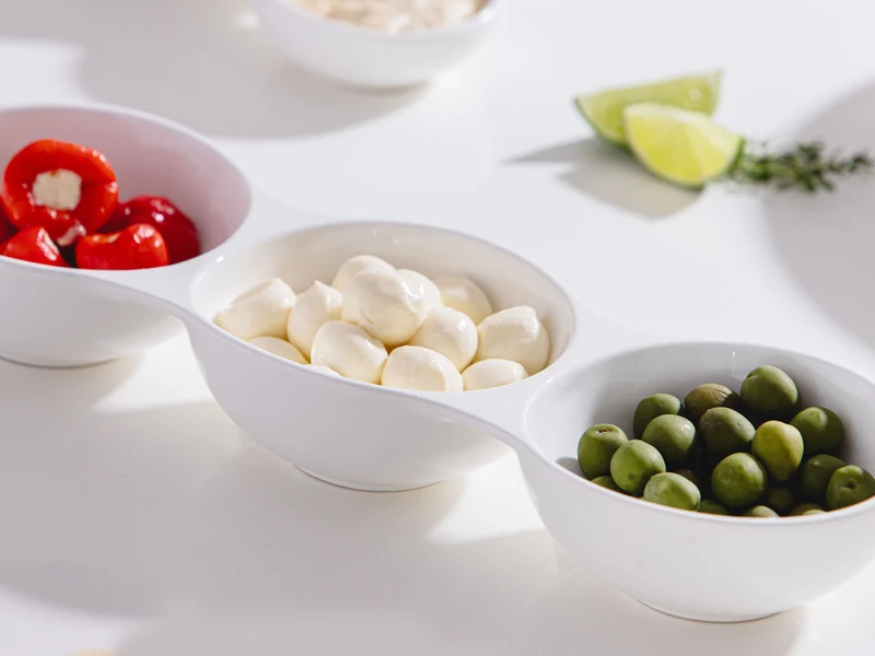 ladelle Alto Serve & Share Schale weiß 3tlg