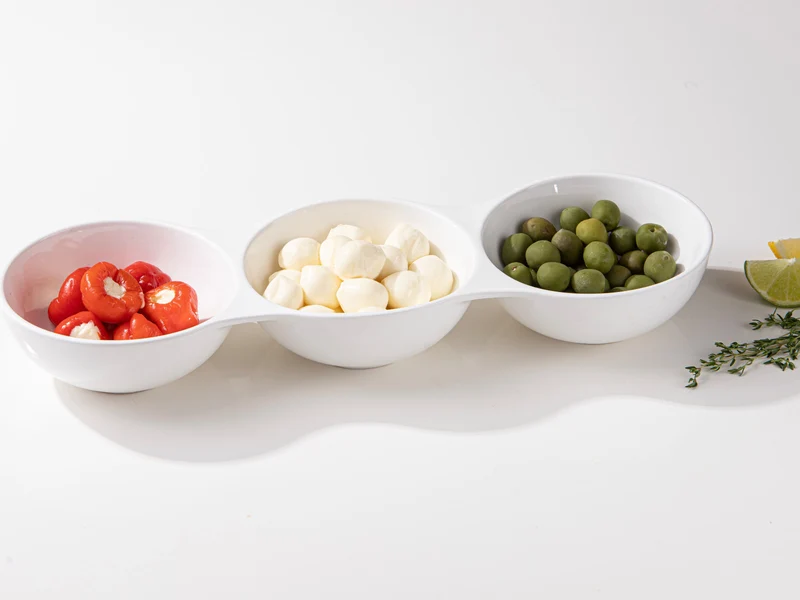 ladelle Alto Serve & Share Schale weiß 3tlg
