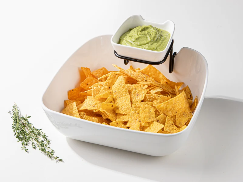 ladelle Alto Serve & Share Chip&Dip Schale doppellagig weiß 25,5cm