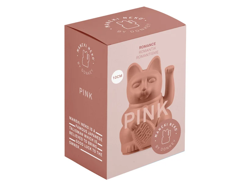 Donkey Products Lucky Cat Mini Winkekatze rosa 10cm