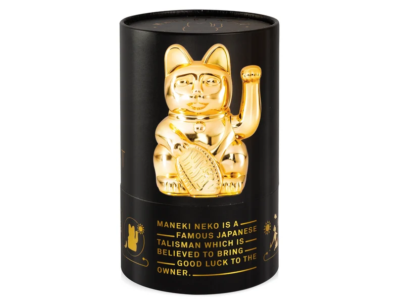 Donkey Products Lucky Cat Egypt Winkekatze gold 15cm