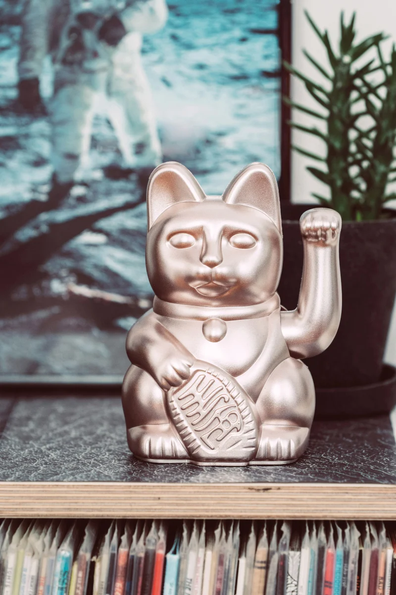 Donkey Products Lucky Cat Mini Winkekatze moonlight 10cm