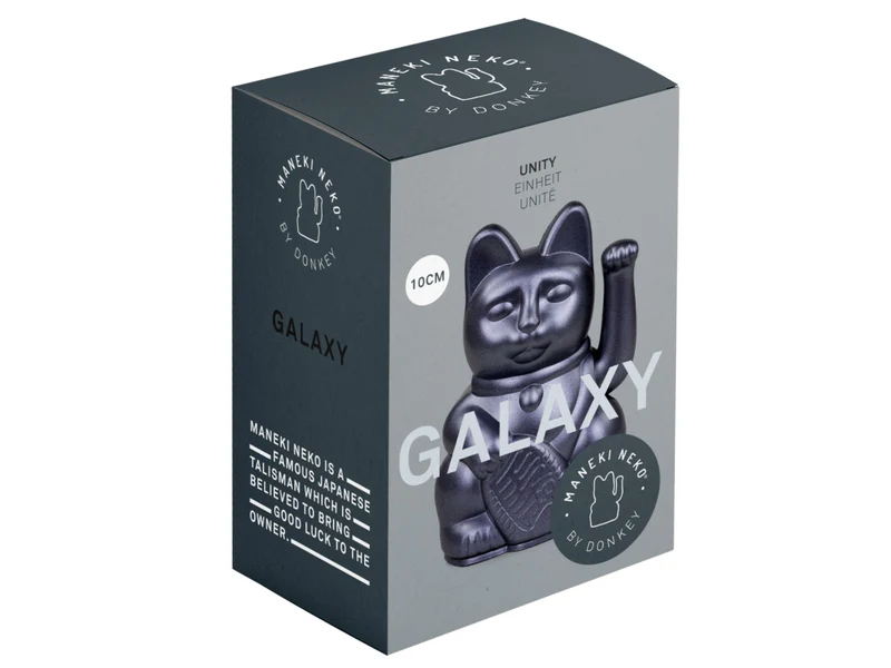 Donkey Products Lucky Cat Mini Winkekatze galaxy 10cm