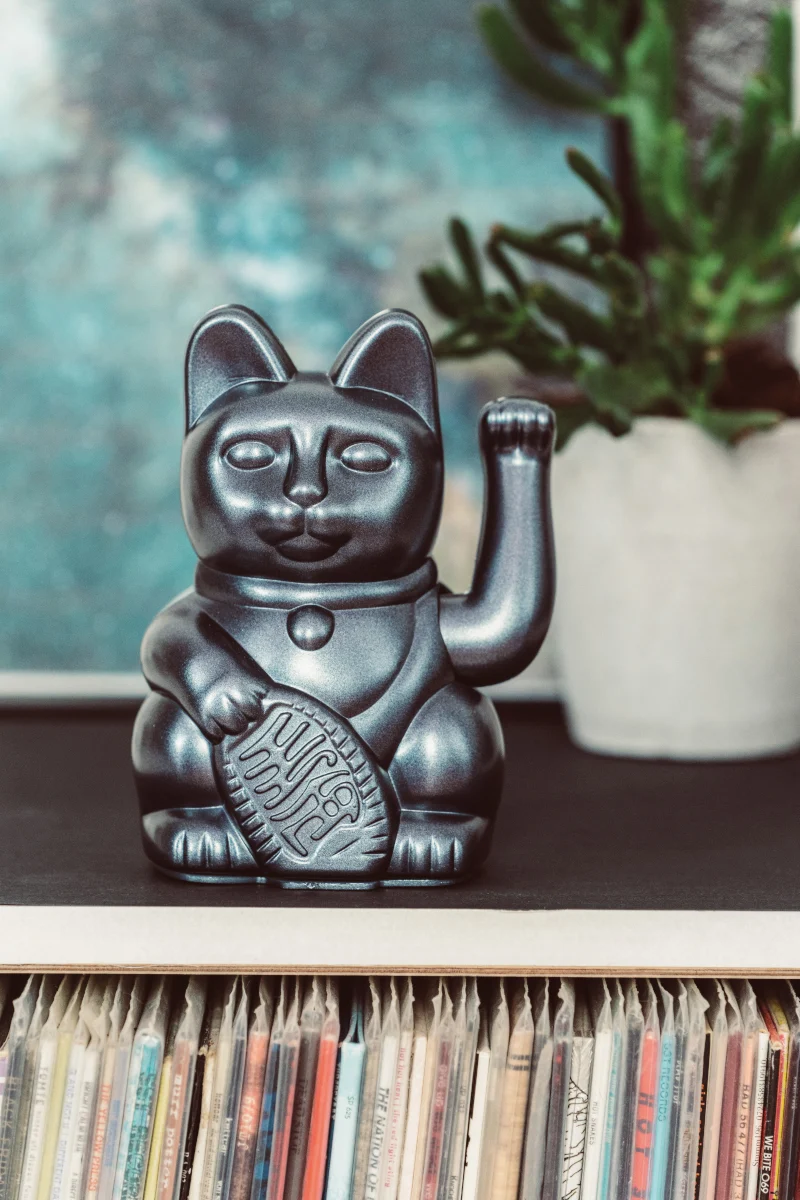 Donkey Products Lucky Cat Mini Winkekatze galaxy 10cm