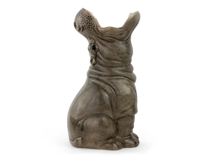 Donkey Products Hungry Hippos Vase grau 30cm