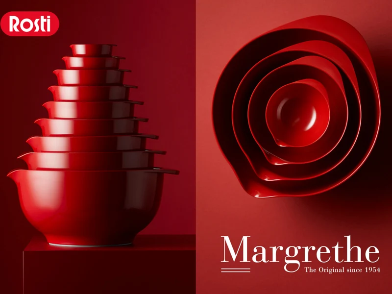Rosti Margrethe Schüssel rot 4l