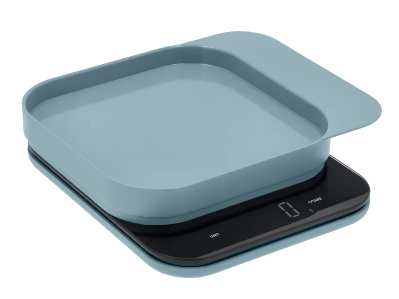Rosti Mensura Küchenwaage digital dusty blue