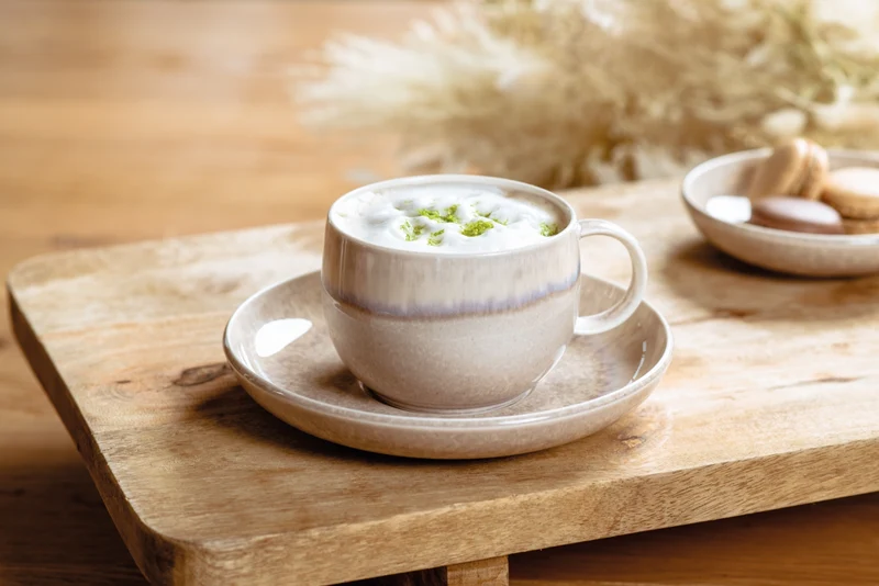 like. Villeroy & Boch Perlemor Sand Kaffeetasse mit Untertasse 0,19l Set6