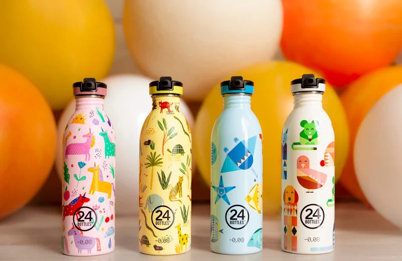 24Bottles Kids Urban Bottle Jungle Friends 500ml